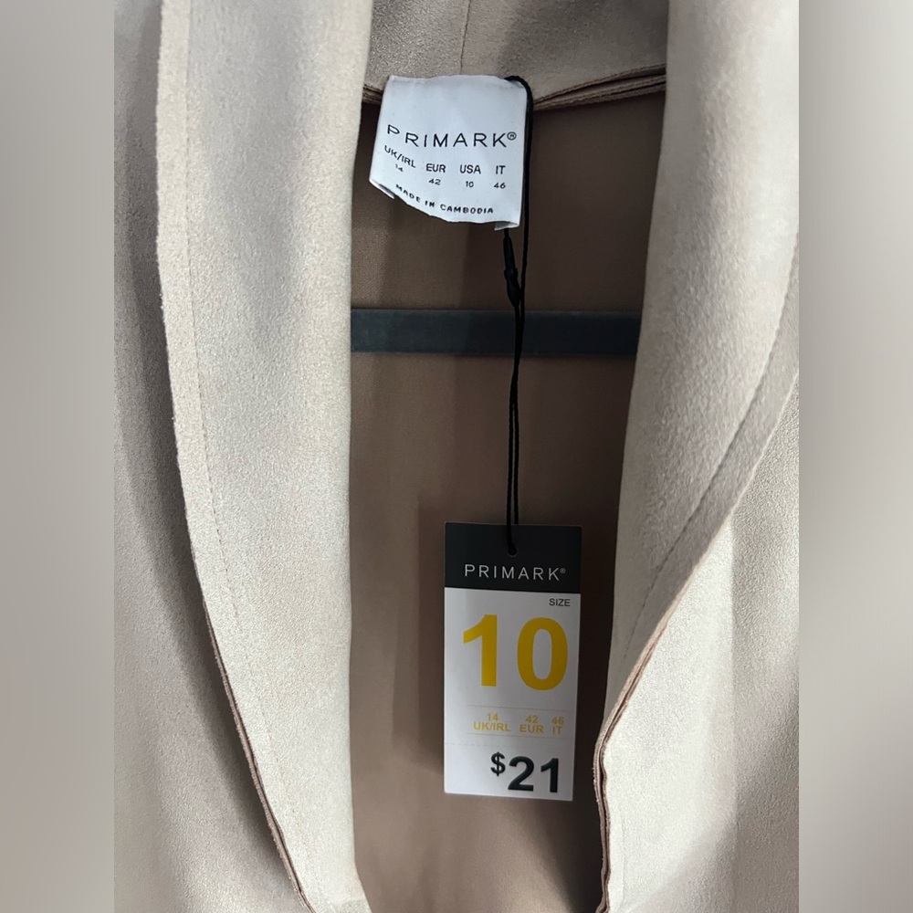 Faux Suede Jacket - Picture 3 of 3